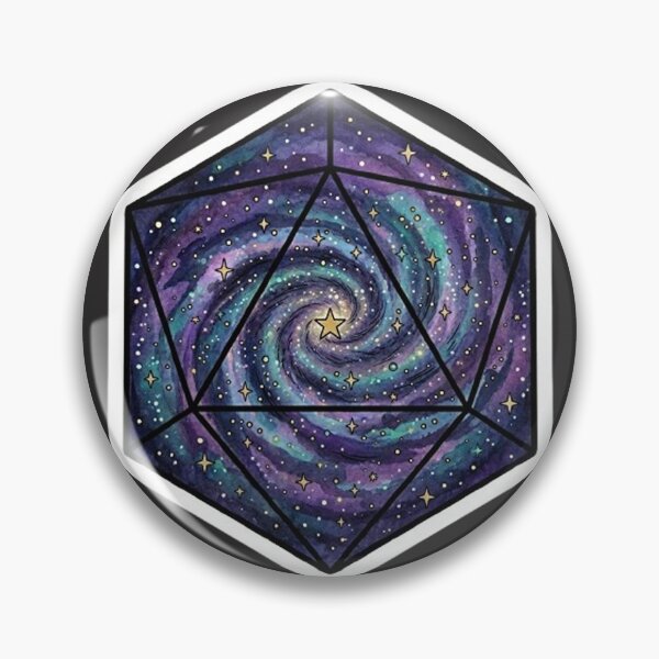 Item preview, Mega D20 Galaxy RPG Sticker designed and sold by AestheticRPG .
