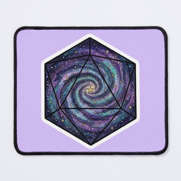Item preview, Mega D20 Galaxy RPG Sticker designed and sold by AestheticRPG .