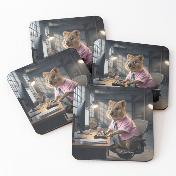 Item preview, Quokka Improves Office Morale designed and sold by Tridentulus.
