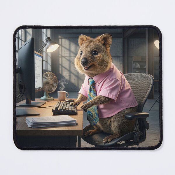 Item preview, Quokka Improves Office Morale designed and sold by Tridentulus.