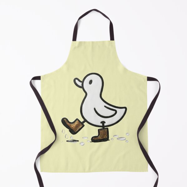 Item preview, Cute Duck in Rain Boots designed and sold by WormJ.