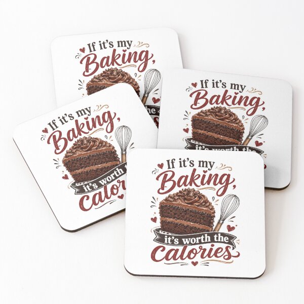 Item preview, If Its My Baking Its Worth The Calories Funny Baking Design designed and sold by planetreynolds.