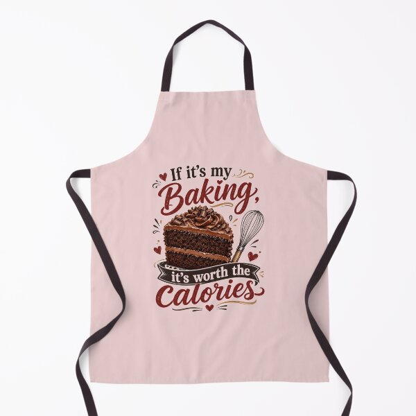 Item preview, If Its My Baking Its Worth The Calories Funny Baking Design designed and sold by planetreynolds.