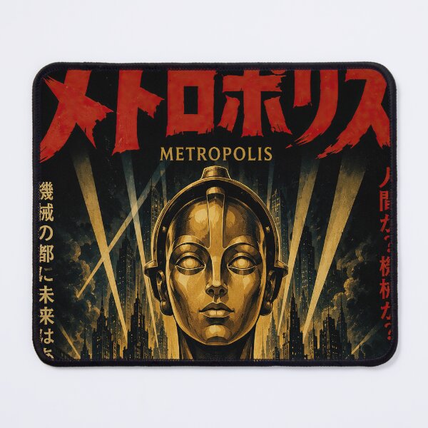 Item preview, Metropolis Japanese Retro Sci Fi Poster designed and sold by Retr0Tshirts.