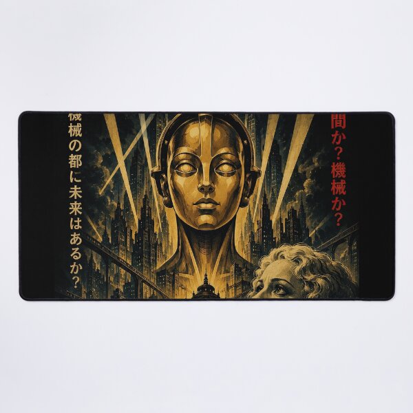 Item preview, Metropolis Japanese Retro Sci Fi Poster designed and sold by Retr0Tshirts.