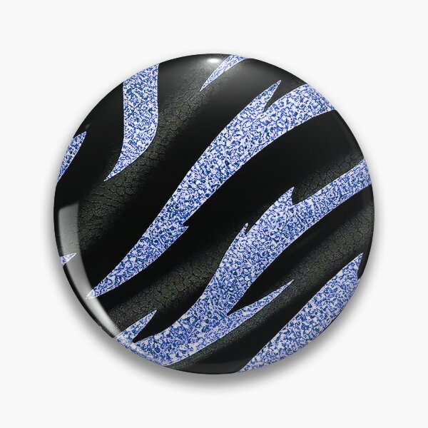 Item preview, Zebra Luxe Pattern - Blue designed and sold by Exodoi.