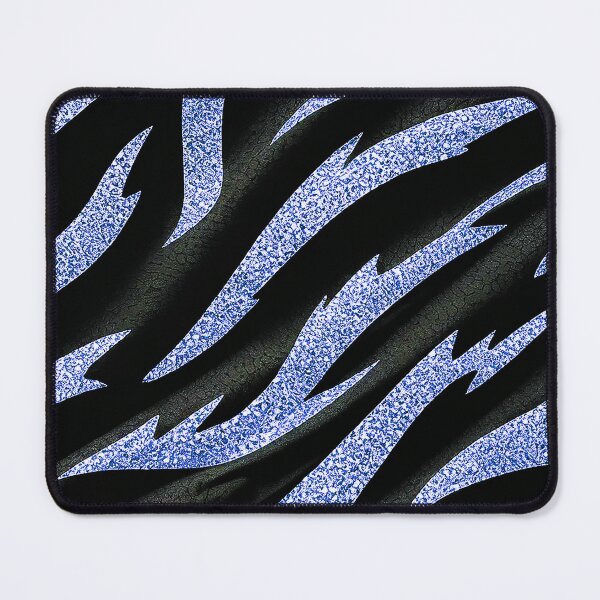 Item preview, Zebra Luxe Pattern - Blue designed and sold by Exodoi.