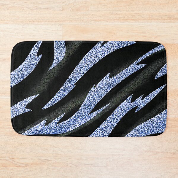 Item preview, Zebra Luxe Pattern - Blue designed and sold by Exodoi.