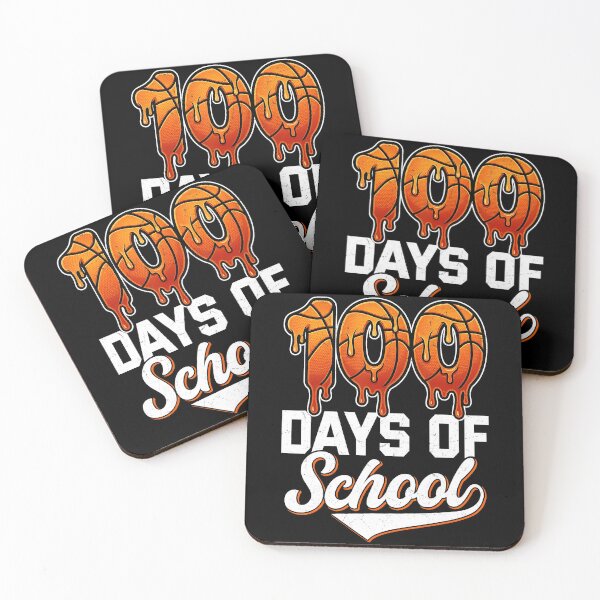 Item preview, 100 Days Of School Basketball Drip Orange Sports Celebration Style designed and sold by allistermariam.