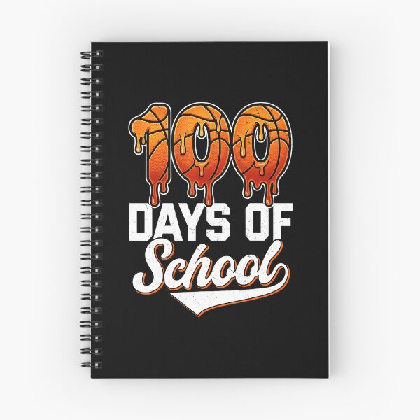 Item preview, 100 Days Of School Basketball Drip Orange Sports Celebration Style designed and sold by allistermariam.