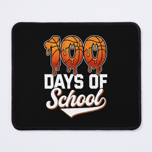 Item preview, 100 Days Of School Basketball Drip Orange Sports Celebration Style designed and sold by allistermariam.