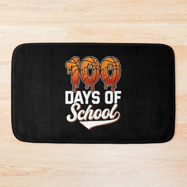 Item preview, 100 Days Of School Basketball Drip Orange Sports Celebration Style designed and sold by allistermariam.