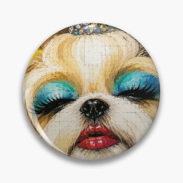 Item preview, Dolled up Dog #3 designed and sold by Andy Gambino Art.