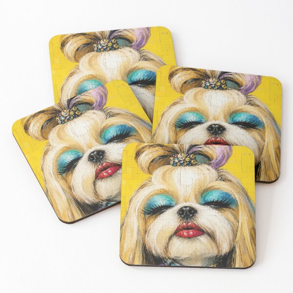 Item preview, Dolled up Dog #3 designed and sold by Andy Gambino Art.