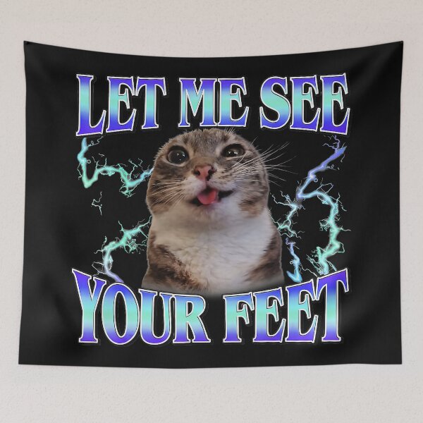 Item preview, Chaotic Meme Cat With Lightning And Weird Internet Humor designed and sold by Masonixem.