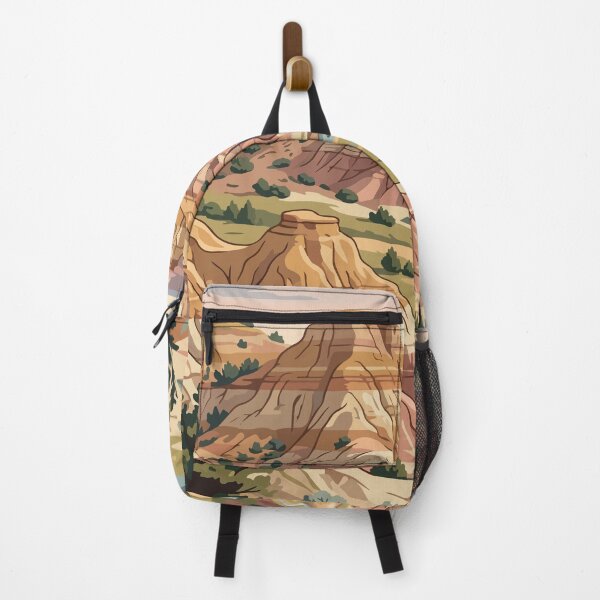 Item preview, Theodore Roosevelt National Park USA Travel Vintage designed and sold by RareDeerArt.