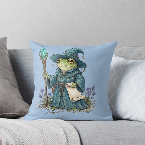 Item preview, Frog Toad Mage RPG Sticker designed and sold by AestheticRPG .