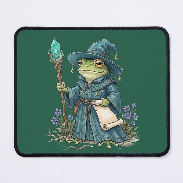 Item preview, Frog Toad Mage RPG Sticker designed and sold by AestheticRPG .