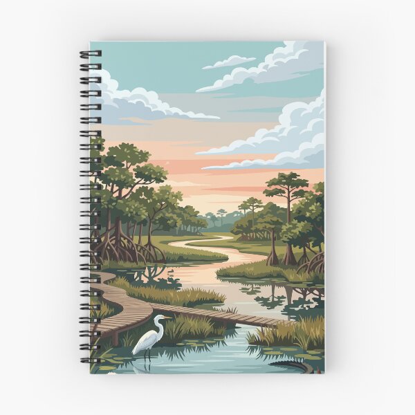 Item preview, Everglades National Park USA Travel Vintage designed and sold by RareDeerArt.