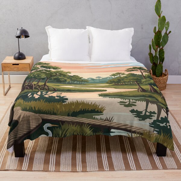 Item preview, Everglades National Park USA Travel Vintage designed and sold by RareDeerArt.