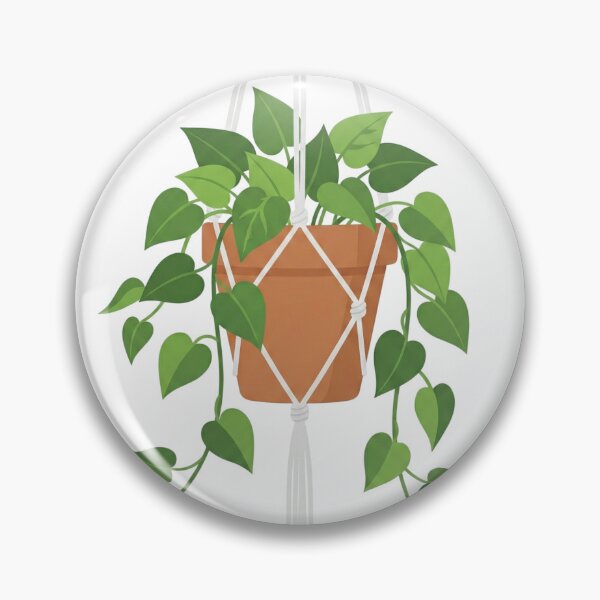 Item preview, Boho Macrame Hanging Potted Plant Graphic designed and sold by Opal Aura .