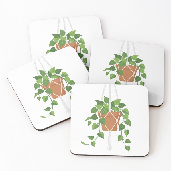Item preview, Boho Macrame Hanging Potted Plant Graphic designed and sold by Opal Aura .