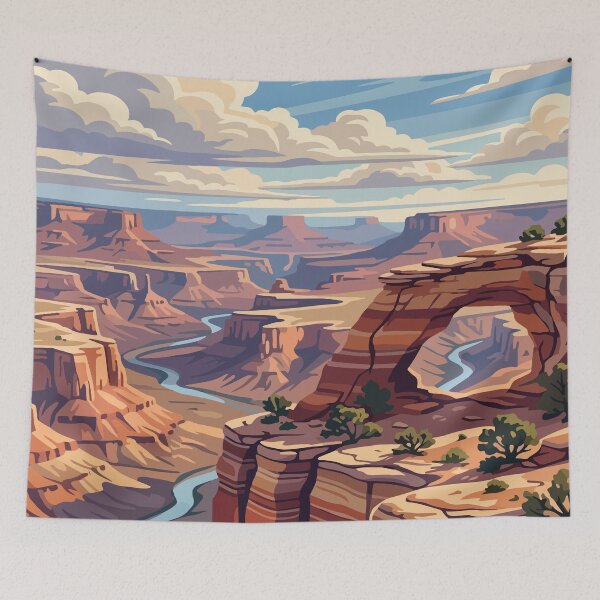 Item preview, Canyonlands National Park USA Travel Vintage designed and sold by RareDeerArt.