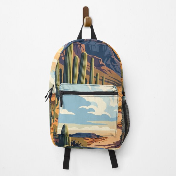 Artikelvorschau, Saguaro-Nationalpark USA Reise Vintage entworfen und verkauft von RareDeerArt.