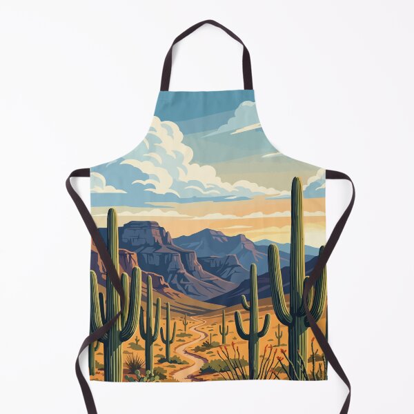 Item preview, Saguaro National Park USA Travel Vintage designed and sold by RareDeerArt.