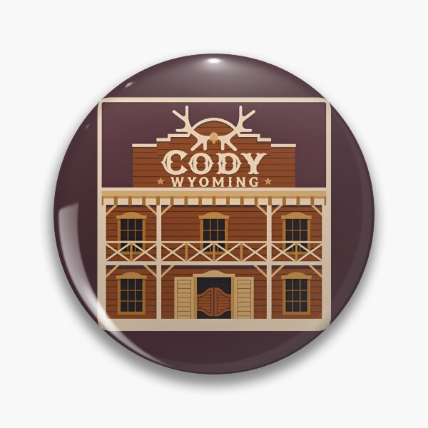Item preview, Cody Wyoming designed and sold by Broken Antler Designs .