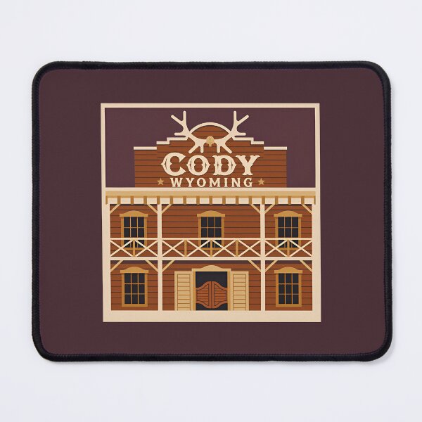 Item preview, Cody Wyoming designed and sold by Broken Antler Designs .