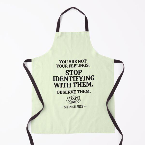 Item preview, You Are Not Your Feelings Minimalist Quote Tee designed and sold by SitInSilence24.