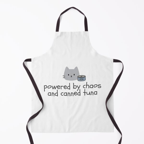 Item preview, Powered by Chaos and Canned Tuna designed and sold by Nope Cats.