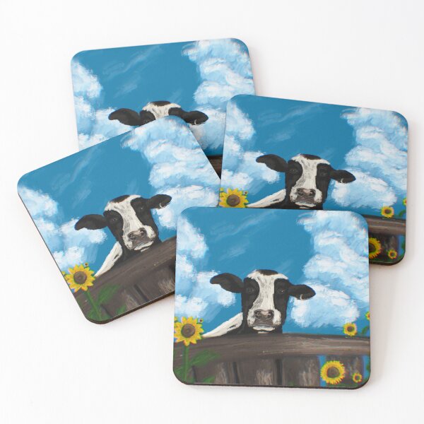 Item preview, Moo Under Blue Skies designed and sold by jee532.