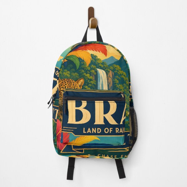 Item preview, Brazil retro illustration travel tourism designed and sold by amithc.