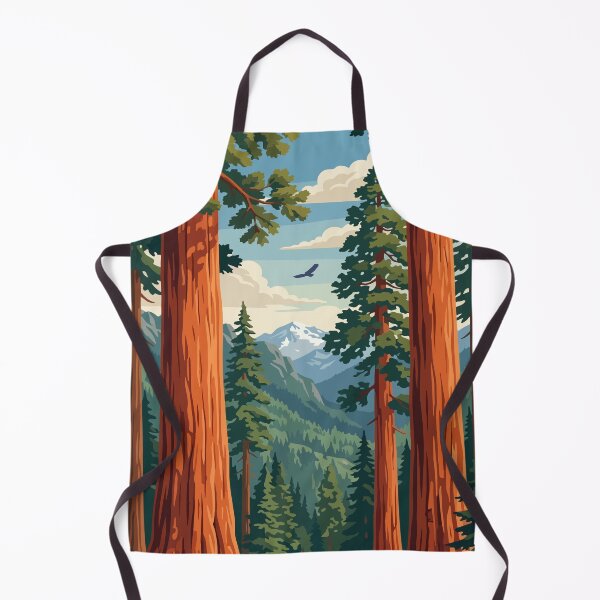 Item preview, Sequoia National Park USA Travel Vintage designed and sold by RareDeerArt.