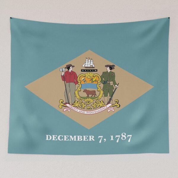 Item preview, Delaware State Flag DE designed and sold by shitpostee.