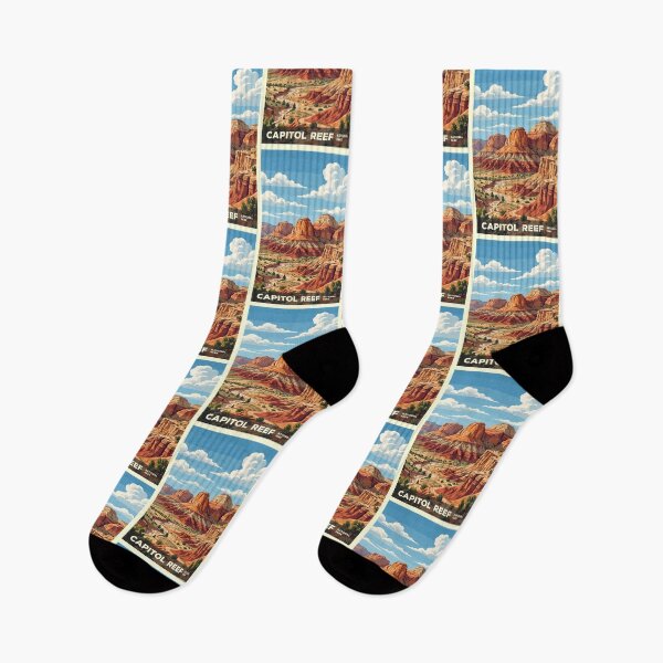 Item preview, Capitol Reef National Park USA Travel Vintage designed and sold by RareDeerArt.