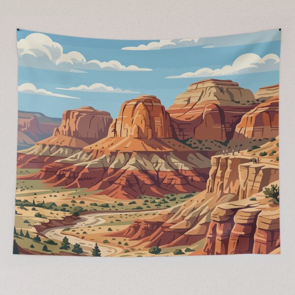 Item preview, Capitol Reef National Park USA Travel Vintage designed and sold by RareDeerArt.