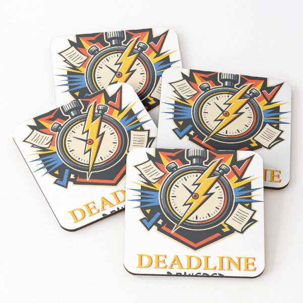 Item preview, Deadline Powered | Office Humor designed and sold by YNAMREG.