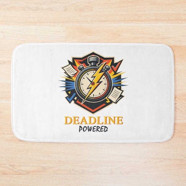 Item preview, Deadline Powered | Office Humor designed and sold by YNAMREG.