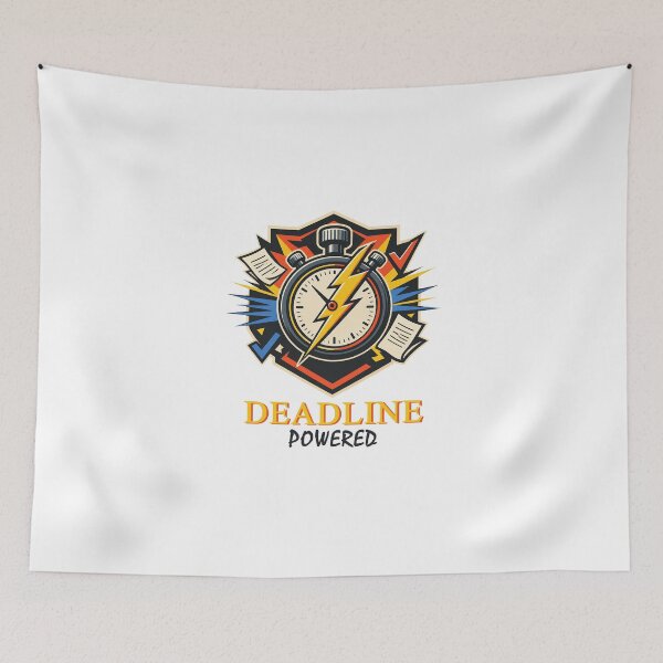 Item preview, Deadline Powered | Office Humor designed and sold by YNAMREG.