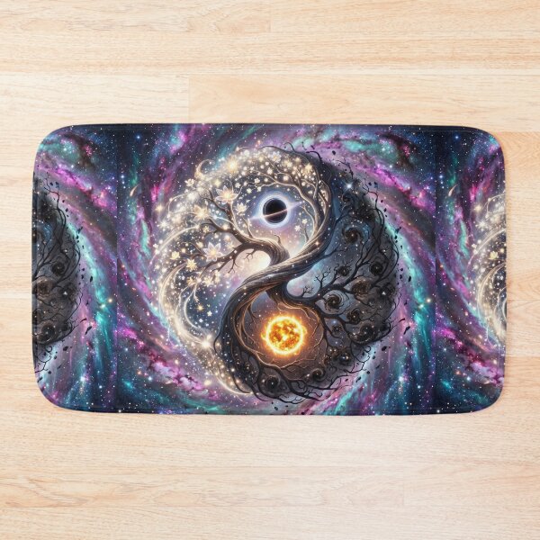 Item preview, Yin Yang Tree of Life Galaxy designed and sold by kmiArtistIA.