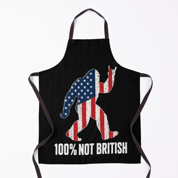 Item preview, 100% Not British American Bigfoot designed and sold by Alpacatata.