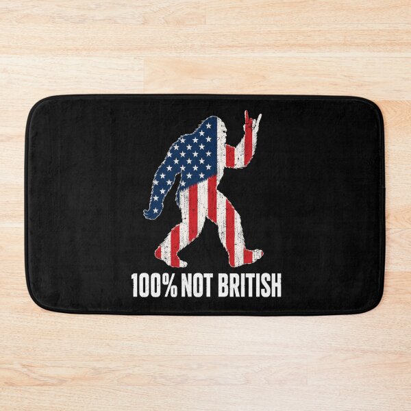 Item preview, 100% Not British American Bigfoot designed and sold by Alpacatata.