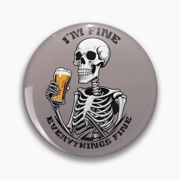 Item preview, I'm fine. Everything's fine! designed and sold by Bruce Custom Creations.