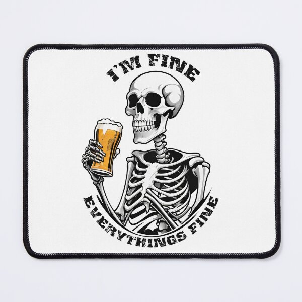 Item preview, I'm fine. Everything's fine! designed and sold by Bruce Custom Creations.