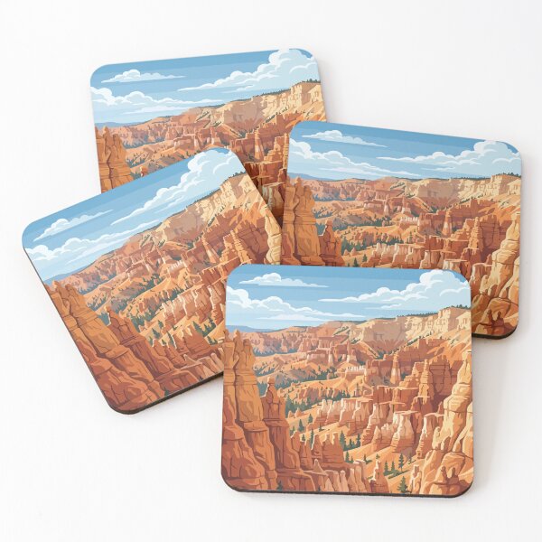 Item preview, Bryce Canyon National Park USA Travel Vintage designed and sold by RareDeerArt.