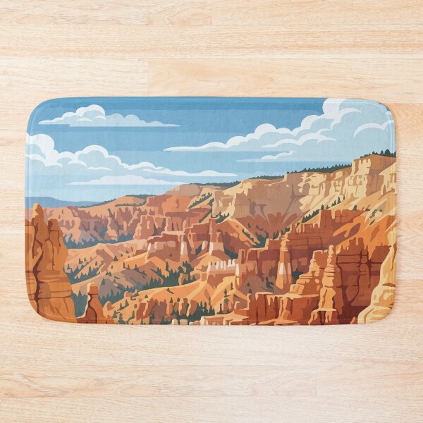 Item preview, Bryce Canyon National Park USA Travel Vintage designed and sold by RareDeerArt.