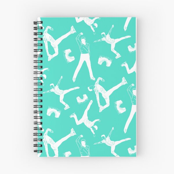 Item preview, Male Figure Skaters White Designs on Mint designed and sold by Purposely Designed.